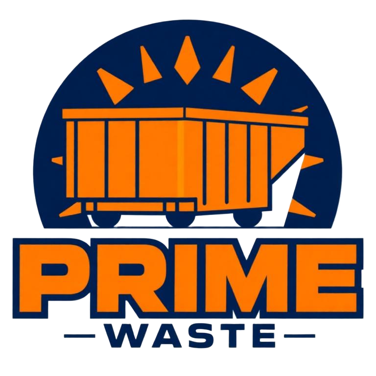 Prime Waste Dumpster Rental Wylie roll-off dumpster logo